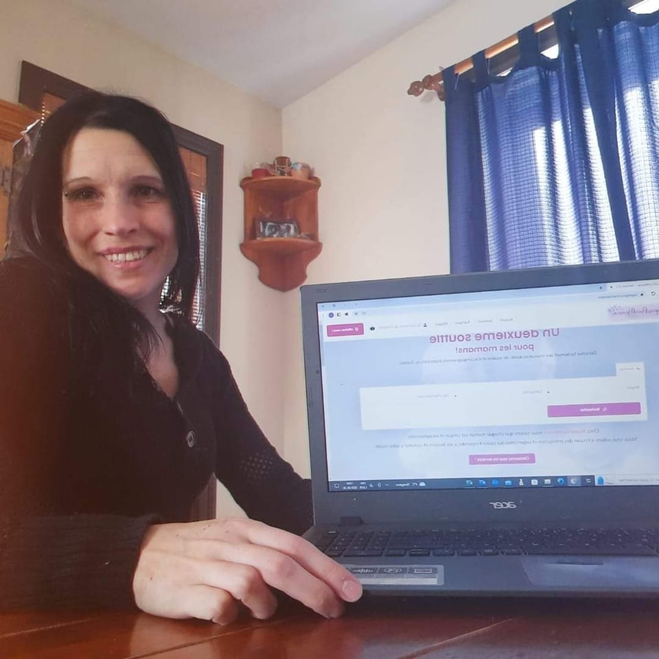 joanie belzile fondatrice repospourmaman plateforme de recherche offrant des solutions aux mamans du quebec