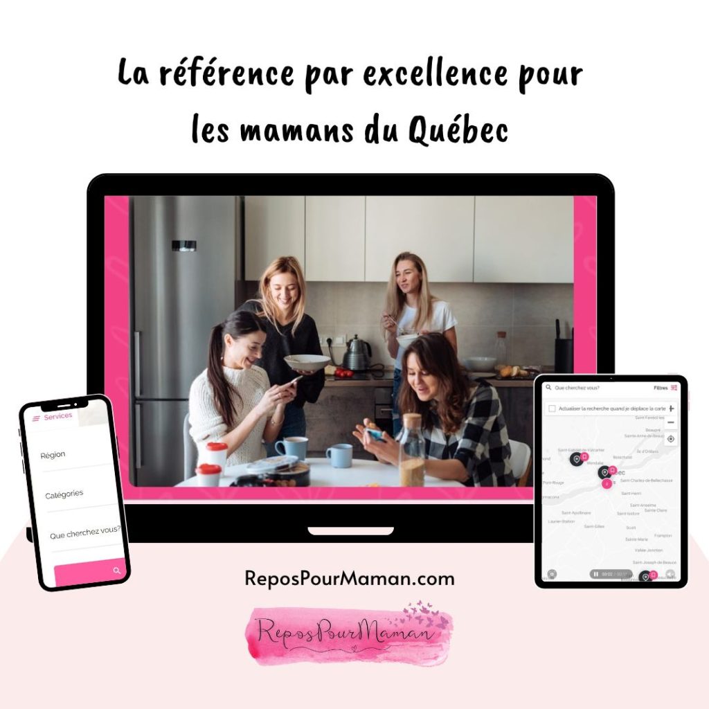 La référence par excellence pour les mamans du québec : repospourmaman.com