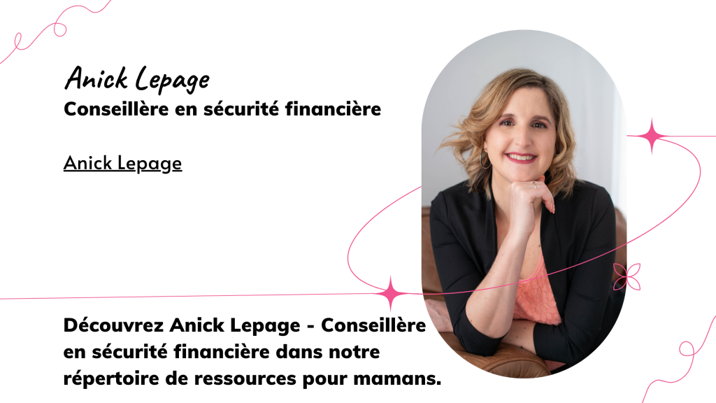 Anick Lepage conseillère en sécurité financière 
