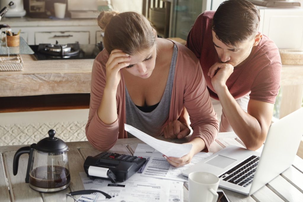 stress financier famille