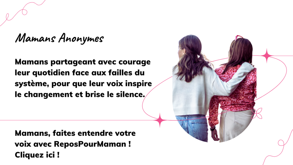 Mamans, brisons le silence, faites entendre votre voix avec ReposPourMaman !