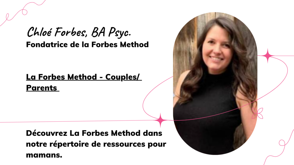 chloé forbes method coaching intervenante couple parent