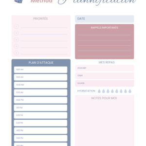 Forbes Method Planification