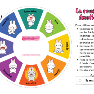 Roue des émotions ReposPourMaman