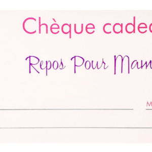 certificat cadeau repospourmaman